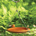 SpiceColorful Recycled Glass And Metal Cuban Bowl Birdbath 7.25 IN