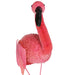 Pink Flamingo BrushArt Handmade 8 IN x 12 IN x 24 IN