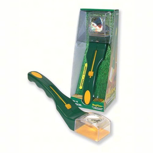Green One Hand Outdoor Bug Catcher with 5x Magnifier