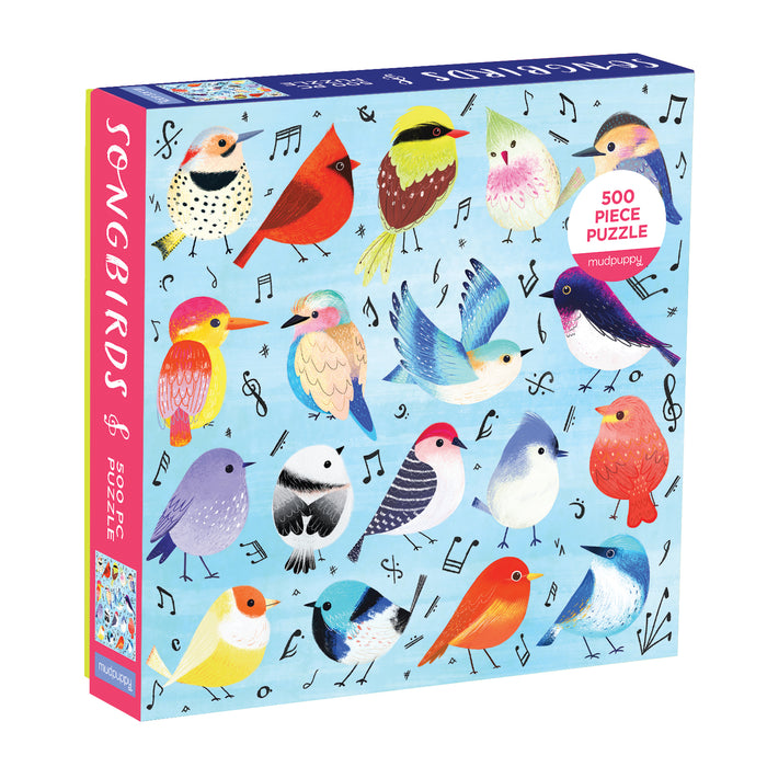 500 Piece Songbirds Family Puzzle