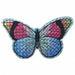 Small Multi Colored Butterfly Door Screen Saver Magnet