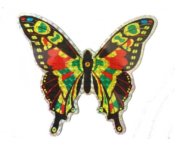 Large Multi Colored Butterfly Door Screen Saver Magnet