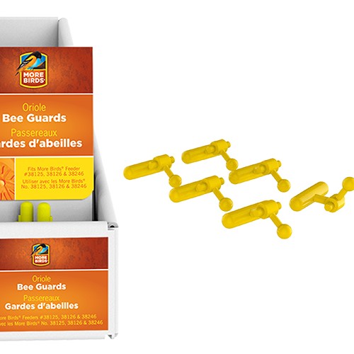 Yellow Oriole Bee Guard Replacements 6 Pack