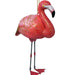 Hand Blown Glass Flamingo Ornament 6 IN 