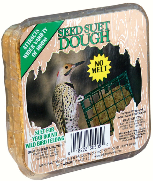 No Melt Seed Suet Dough 11 OZ