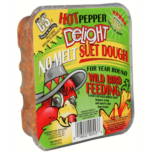 Hot Pepper Delight No Melt Suet Dough 13.5 OZ