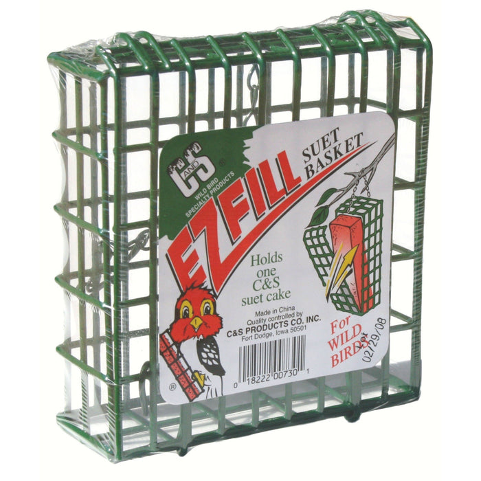 EZ Fill Green Suet Basket 5.5 IN