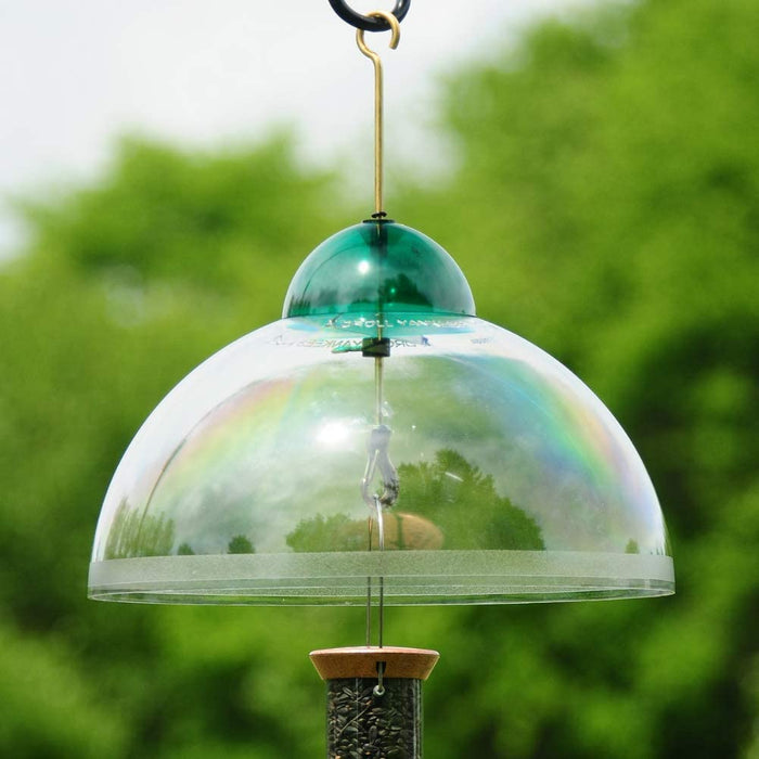 Green Squirrel Guard Dome 15 IN x 15 IN x 12 IN