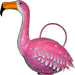 Hand Painted Flamingo Watering Can 80 OZ 