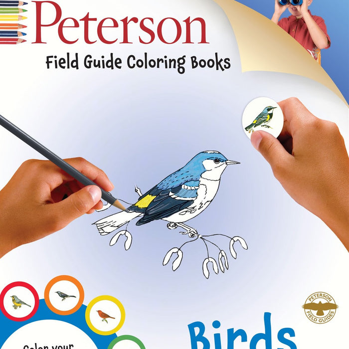 Peterson Field Guide Birds Coloring Book