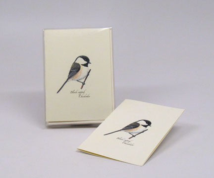 Chickadee Notecards Pack of 8