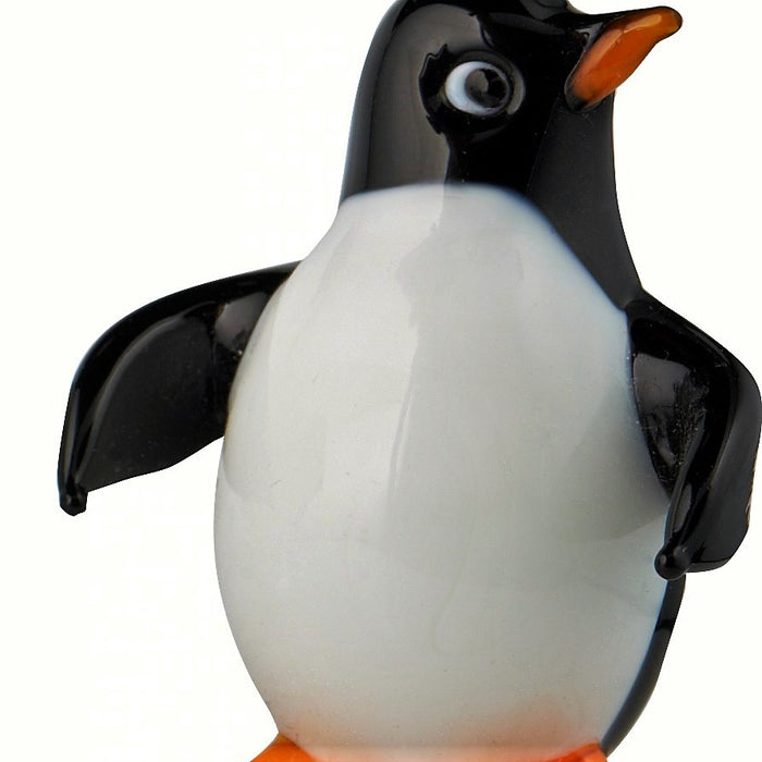 Milano Art Penguin Glass Animal Hand Crafted