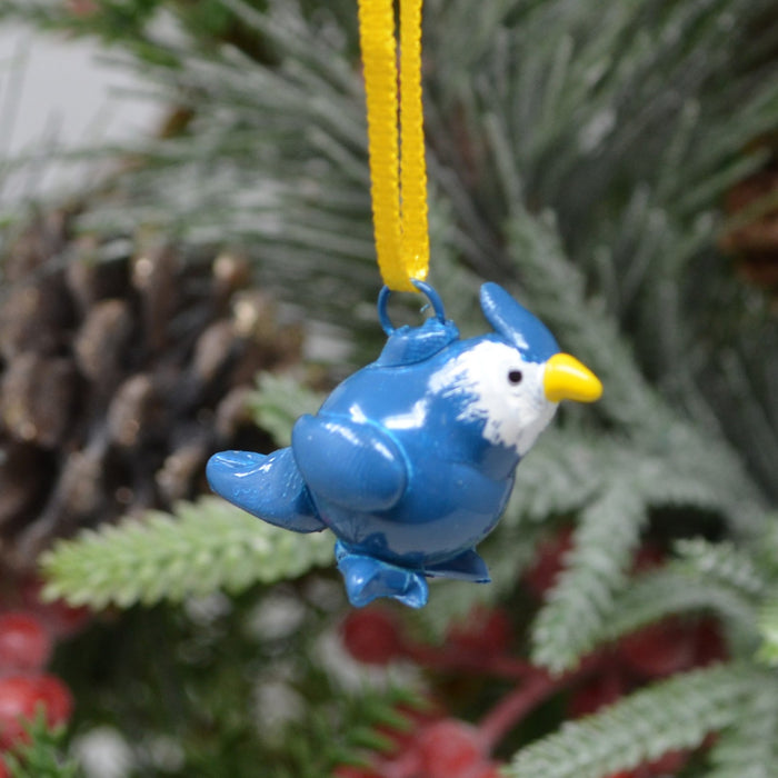 Bluejay Marble Ornament