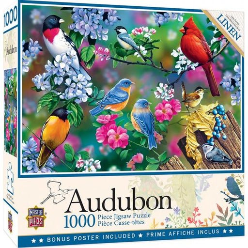 1000 Piece Audubon Songbird Collage Puzzle
