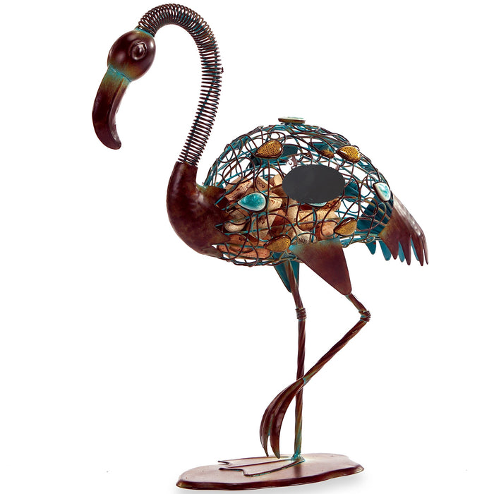 Whimsical Flamingo Cork Caddy