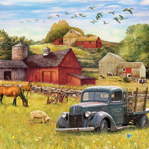 1000 Piece Summer Afternoon On The Farm Puzzle
