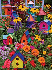 275 Piece Birdhouses Easy Handling Puzzle