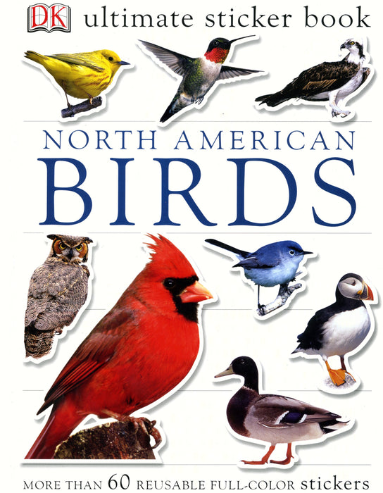 North American Birds Sticker Book
