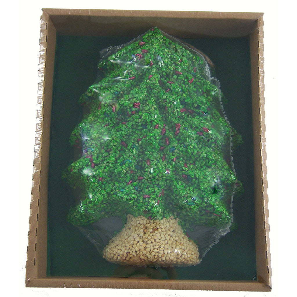 Christmas Tree Hanging Bird Seed 10.5 IN