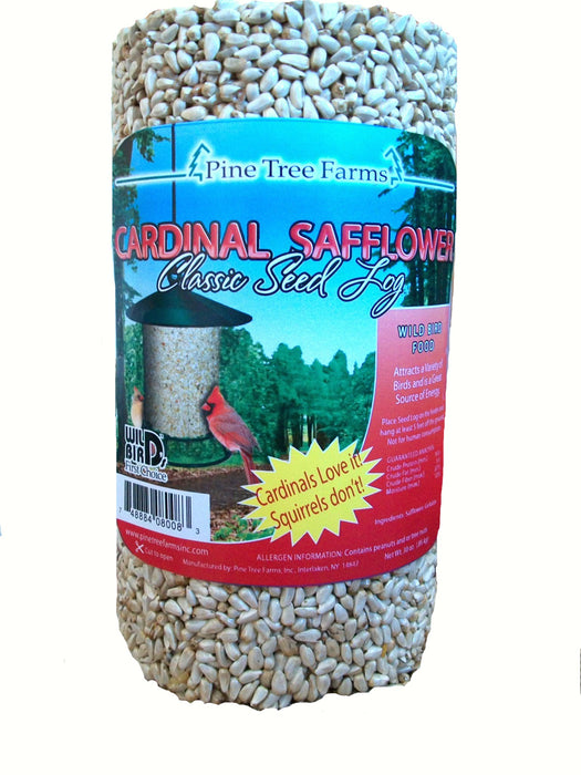 30 OZ Cardinal Safflower Classic Seed Log
