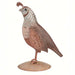 Female Quail Statue Hand Painted 6 IN