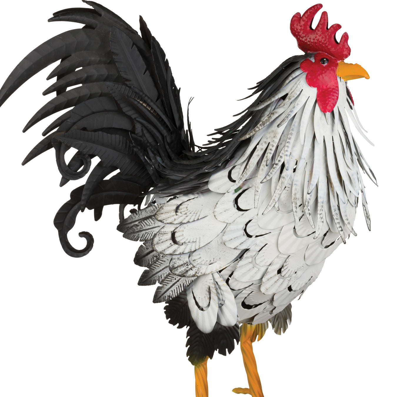Sussex Rooster Statue Hand Crafted 21 IN