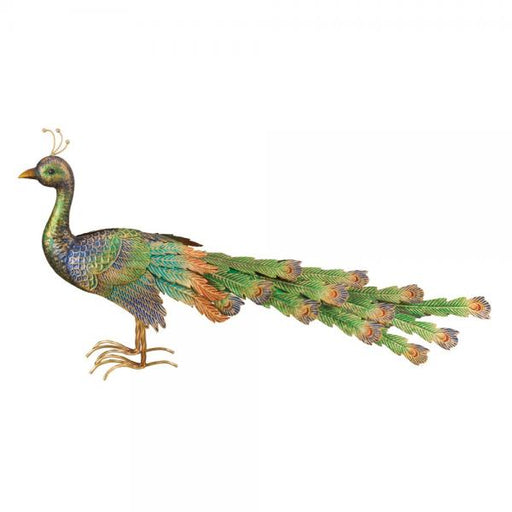 Roame Imperial Peacock Decor 16.5 x 32 IN