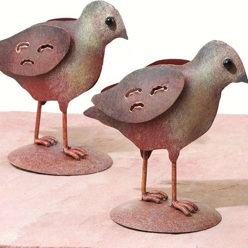 Quail Chick Statue Hand Crafted 4 IN