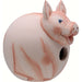 Hand Carved Gord O Pig Hanging Albesia Wood Birdhouse 7.9 IN