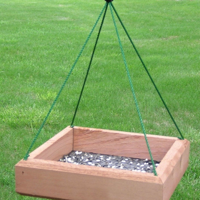 12 IN x 12 IN Hanging Tray Feeder
