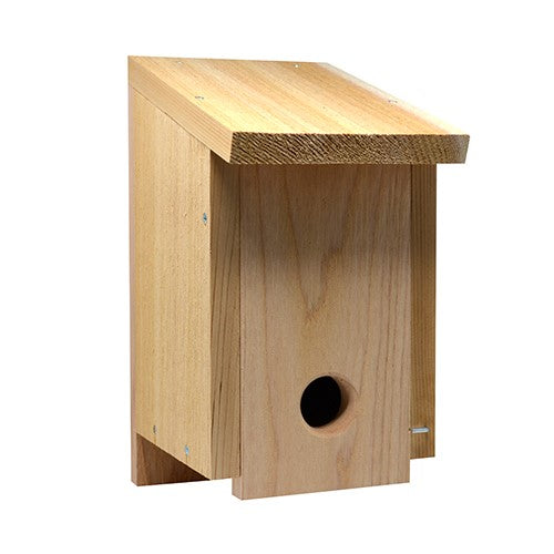 Convertible Roosting House - Nesting Bird House 13.5 IN X 7 IN X 10 IN