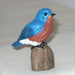 Polyresin Bluebird Statuette 3.5 IN