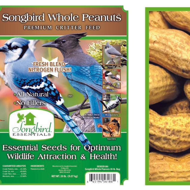 Songbird Whole Peanuts 15 LB