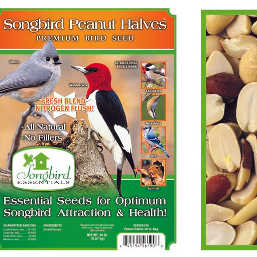 Songbird Peanut Halves 20 LB