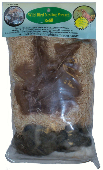 Natural Colored Bird Nesting Material Refill