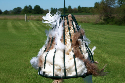 Birdie Bell With Bird Nesting Material