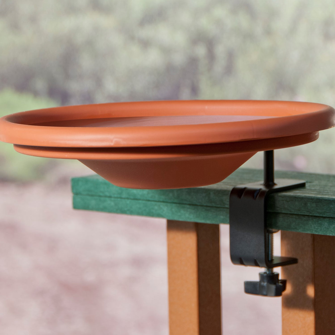 Deck Mounted Bird Baths