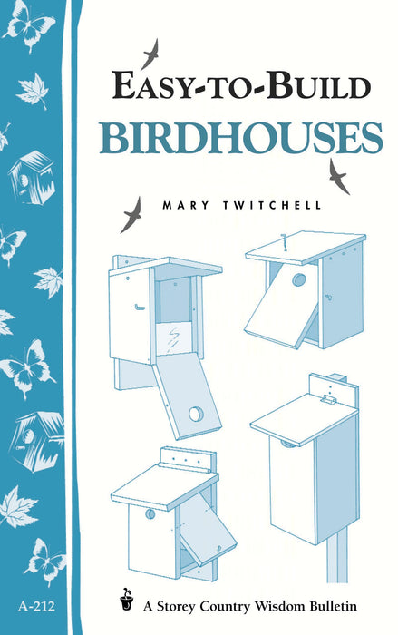 Easy To Build Bird Houses Book