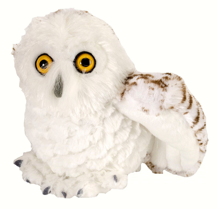 8 IN Snowy Owl Plush Stuffed Toy
