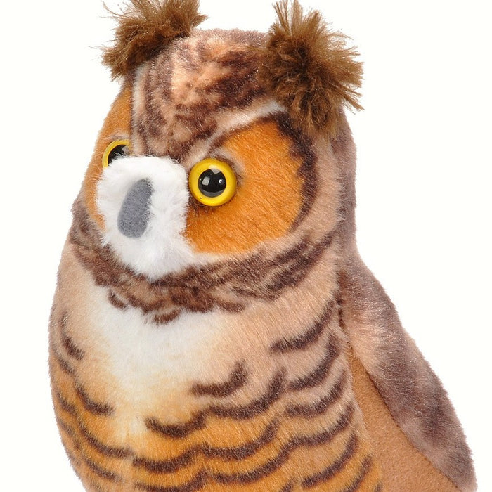 Great Horned Owl Plush Stuffed Toy 5 IN