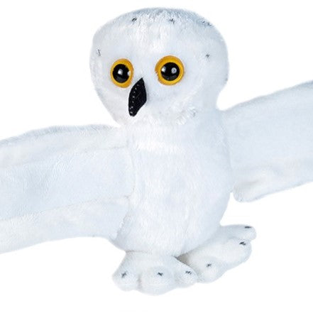 8 IN Snow Owl Hugger Plush Stuffed Toy