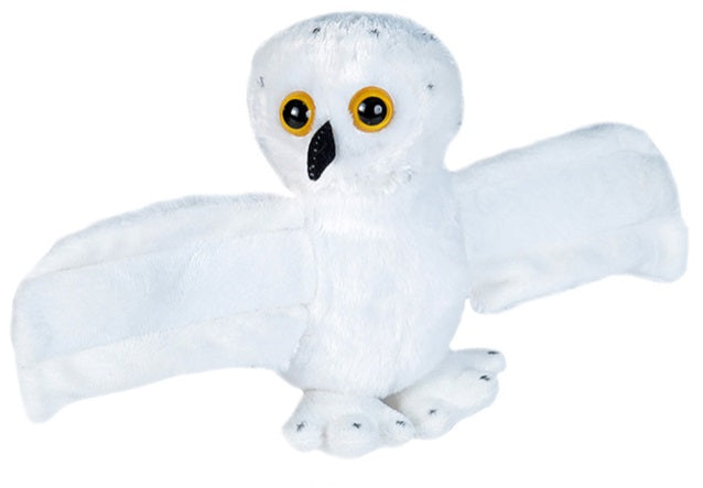 Snow Owl Hugger Plush Stuffed Toy 8 IN