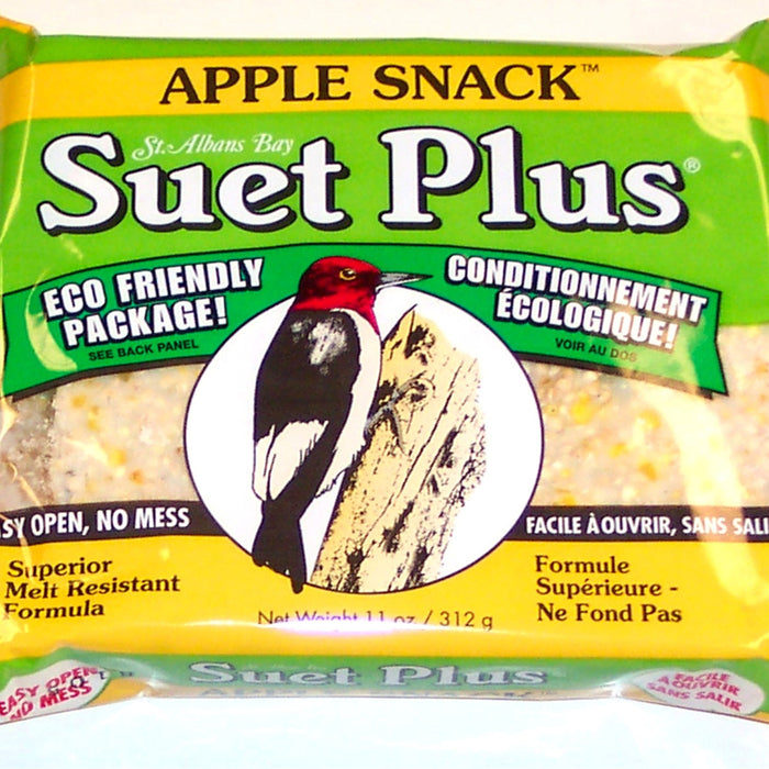 Apple Snack Suet Cake 11 OZ