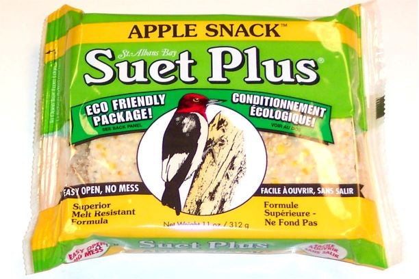 Apple Snack Suet Cake 11 OZ