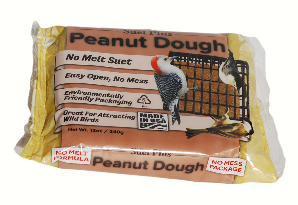 Peanut No Melt Suet Dough 12 OZ