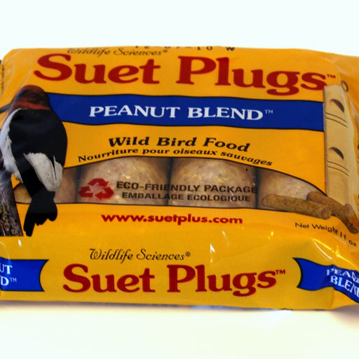 Peanut Blend Suet Plug 11 OZ