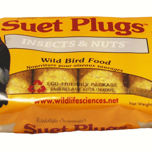 Insects And Nuts Suet Plugs 12 OZ