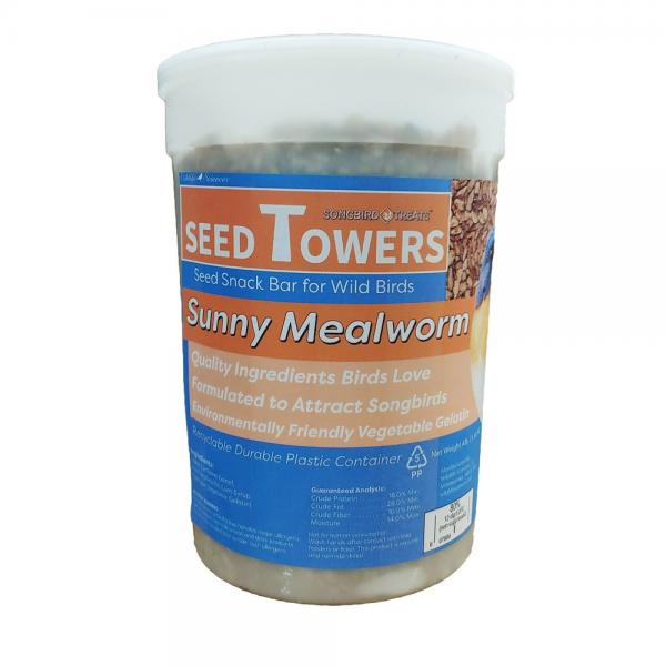 28 OZ Sunny Mealworm Seed Tower