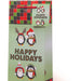 Penguins Happy Holidays Bottle Gift Bag