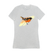 Bella + Canvas Women's Fit Cut Painted Oriole Graphic T-Shirt
